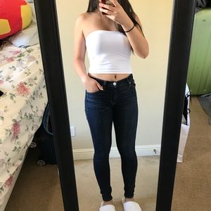 Hudson jeans medium wash skinny jeans